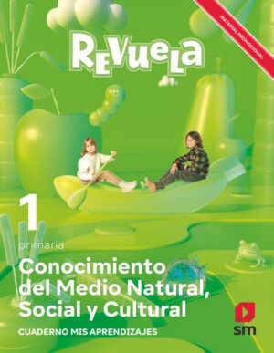 Portada del producto:  DA. Conocimiento del Medio Natural, Social y Cultural. 1 Primaria. Revuela