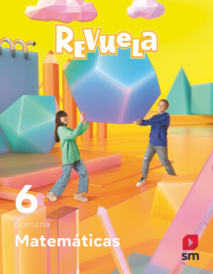 Portada del producto:  DA. Matemáticas. 6 Primaria. Revuela