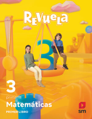 Portada del producto:  DA. Matemáticas. Trimestres temáticos. 3 Primaria. Revuela