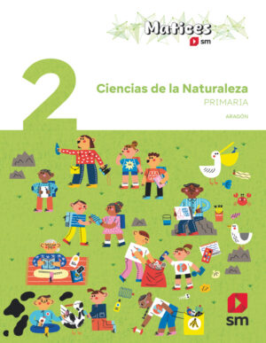 Portada del producto:  DA. Ciencias de la Naturaleza. 2 Primaria. Matices. Aragón