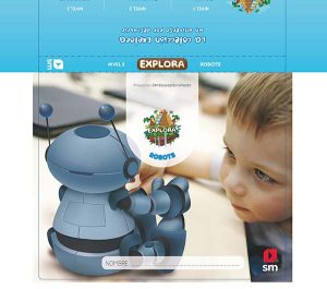 Portada del producto:  SD Alumno. Robots. (Nivel 3). Explora