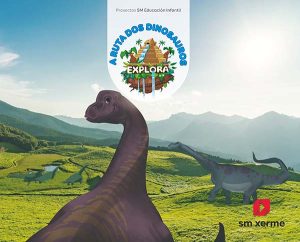 Portada del producto:  SD Alumno. A ruta do dinosauros. Nivel 2. Explora ciclo