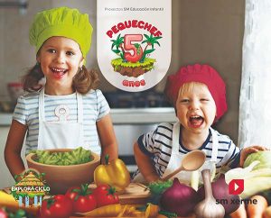 Portada del producto:  SD Alumno. Pequechef. 5 anos.  Explora ciclo