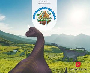 Portada del producto:  SD Alumno. Dinosauroen ibilbidea. 2 Maila. Esploratzaile