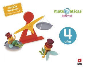 Portada del producto:  DA. Matemáticas activas. 4 años