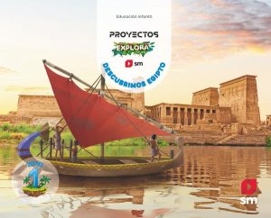 Portada del producto:  DA. Descubrimos Egipto. 3 años. Explora