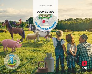 Portada del producto:  DA. Un día en la granja. 3 años. Explora