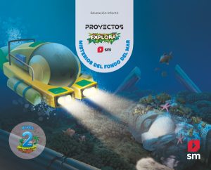 Portada del producto:  DA. Misterios del fondo del mar. 4 años. Explora