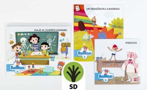 Portada del producto:  SD Alumno. Viaje al cuerpo humano. 5 años. Unidad didáctica