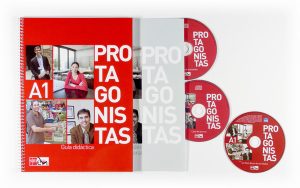 Portada del producto:  Protagonistas A1. Recursos didácticos [Internacional]