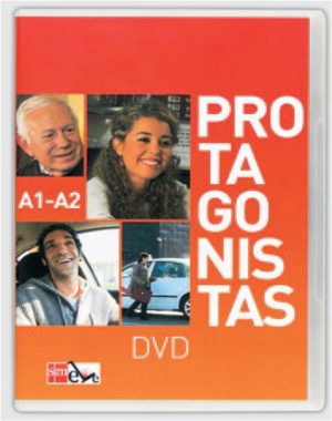 Portada del producto:  Protagonistas A1-A2. DVD + Guía de explotación didáctica [Internacional]