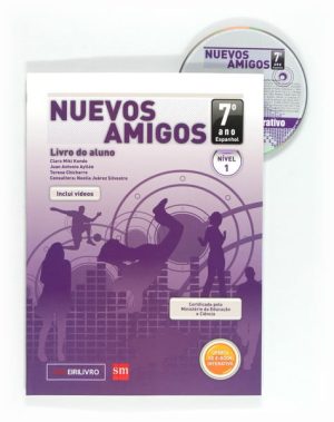 Portada del producto:  Nuevos Amigos. Nivel 1. Livro do aluno + CD [Portugal]