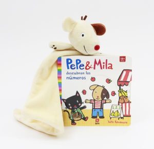 Portada del producto:  Pack con Doudou Pepe&Mila descubren los números