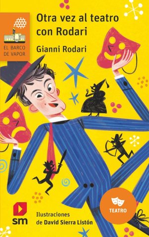 Portada del producto:  Otra vez al teatro con Rodari