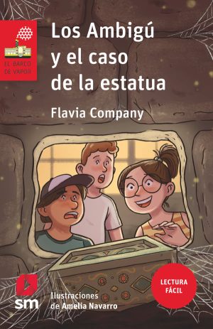 Portada del producto:  BVRLF.198 Los Ambigú y el caso de la estatua (Lectura Fácil)
