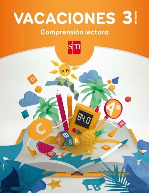 Portada del producto:  Vacaciones: comprensión lectora. 3 Educación Primaria