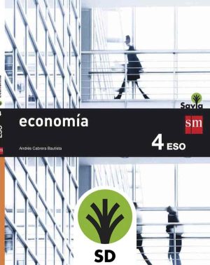 Portada del producto:  SD Alumno. Economía. 4 ESO. Savia