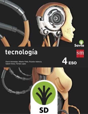 Portada del producto:  SD Alumno. Tecnología. 4 ESO. Savia