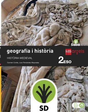 Portada del producto:  SD Alumno. Geografia i història. 2 ESO. Saba