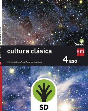 Portada del producto:  SD Alumno. Cultura clásica II. 4 ESO. Savia