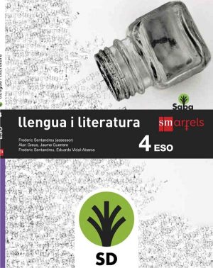 Portada del producto:  SD Alumno. Llengua i literatura. 4 ESO. Saba