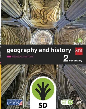 Portada del producto:  SD Alumno. Geography and history. 2 Secondary. Savia