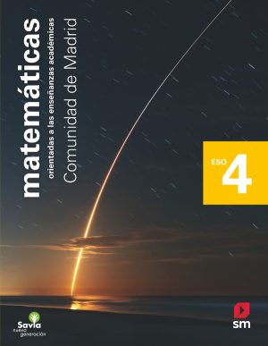 Portada del producto:  SD Alumno. Matemáticas orientadas a las enseñanzas académicas. 4 ESO. Savia Nueva Generación.