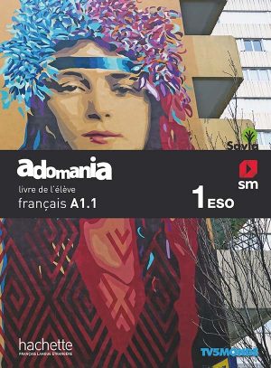 Portada del producto:  SD Alumno. Méthode de français. 1 ESO. Adomania. Savia