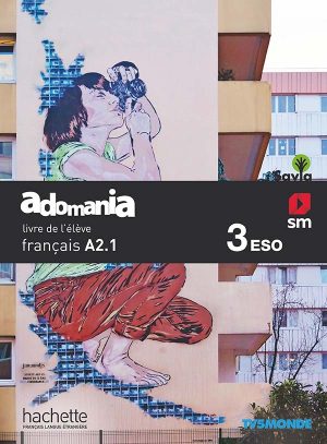 Portada del producto:  SD Alumno. Francés Adomania. 3 ESO. Savia