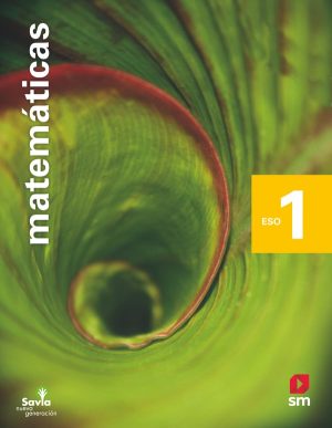 Portada del producto:  SD Alumno. Matemáticas. 1 ESO. Savia Nueva Generación.