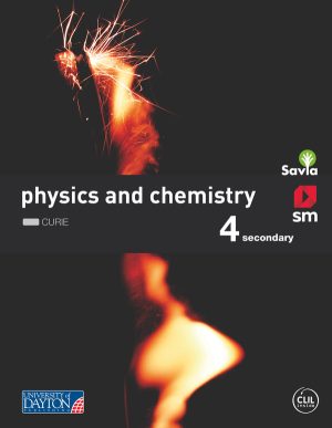 Portada del producto:  SD Alumno. Physics and chemistry. Curie. 4 ESO. Savia.