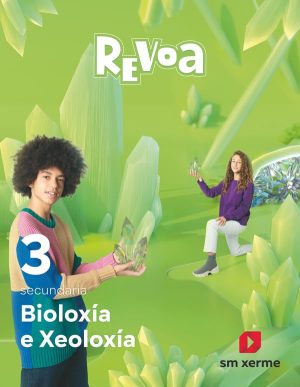 Portada del producto:  DA. Bioloxía e Xeoloxía. 3 Secundaria. Revoa