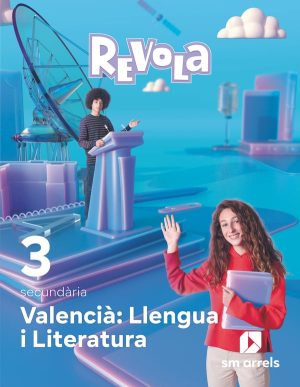 Portada del producto:  DA. Llengua i Literatura. 3 Secundària. Revola.