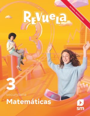 Portada del producto:  DA. Matemáticas. 3 Secundaria. Revuela