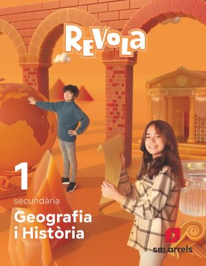 Portada del producto:  DA. Geografia i Història. 1 Secundària. Revola