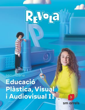 Portada del producto:  DA. Plàstica Visual i Audiovisual II. Revola. Arrels