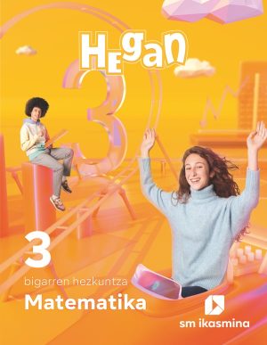 Portada del producto:  DA. Matematika. 3 DBH. Hegan