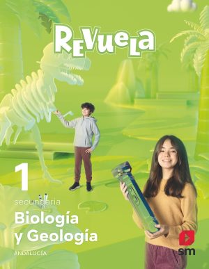Portada del producto:  DA. Biología y geología. 1 Secundaria. Revuela. Andalucía