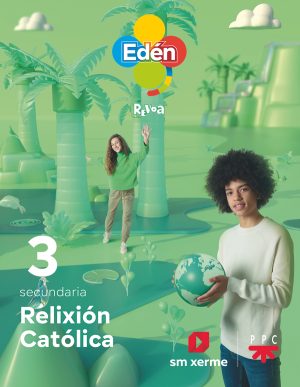 Portada del producto:  DA. Relixión Católica. 3 ESO Edén. Revoa (Gallego)