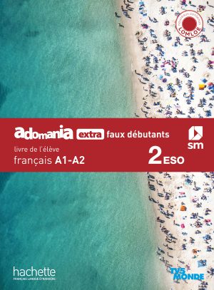 Portada del producto:  SD Alumno. Français A1-A2. 2 Secundaria. Adomania, extra faux débutants