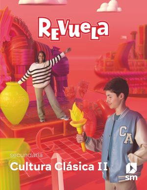 Portada del producto:  DA. Cultura Clásica II. 4 Secundaria. Revuela