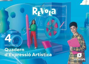 Portada del producto:  DA. Quadern d´expressió artística. 4 secundària. Revola