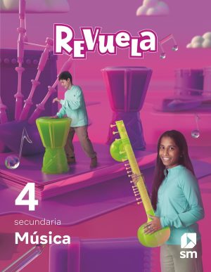 Portada del producto:  DA. Música. 4 Secundaria. Revuela