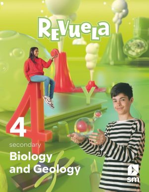 Portada del producto:  DA. Biology and Geology. 4 Secondary. Revuela