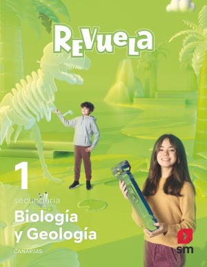 Portada del producto:  DA. Biología y Geología. 1 Secundaria. Revuela. Canarias