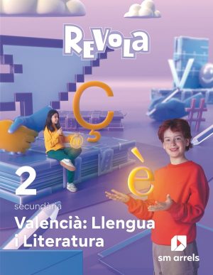 Portada del producto:  DA. Llengua i Literatura. 2 Secundària. Revola.