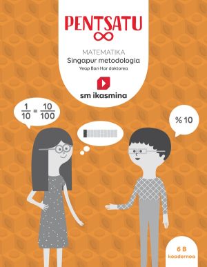 Portada del producto:  Liburua.Pentsatu infinito. Matematika. Metodología Singapur. Lehen Hezkuntza, 6