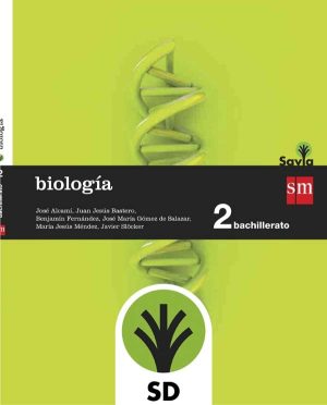 Portada del producto:  SD Alumno. Biología. 2 Bachillerato. Savia