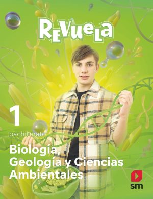 Portada del producto:  DA. Biología, Geología y Ciencias Ambientales. 1 Bachillerato. Revuela