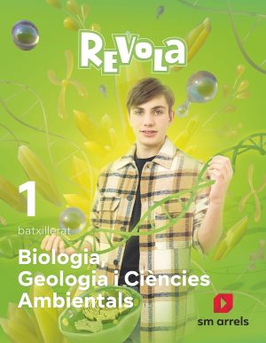 Portada del producto:  DA. Biología, Geología i Coneixement del Medi. 1 Batxillerat. Revola. Arrels